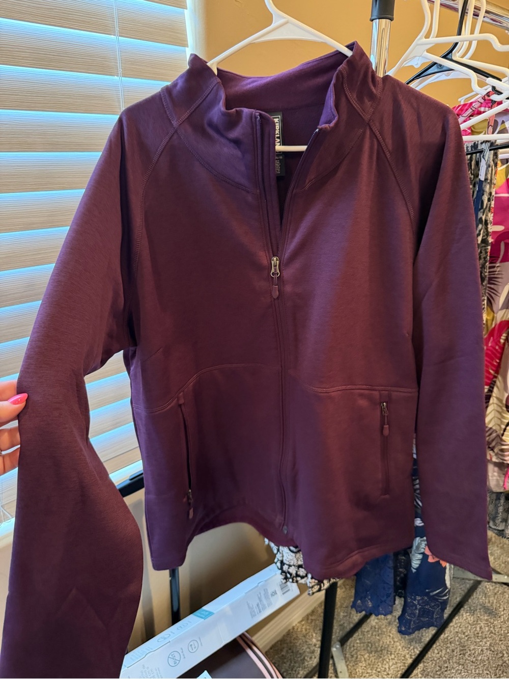 Kirkland Signature Plum Full-Zip Women's Jacket